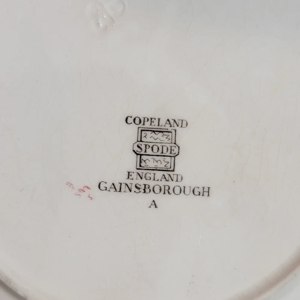 Spode Copeland Gainsborough S245J Bread Butter Plates 6.25 Inch Set of 4 England